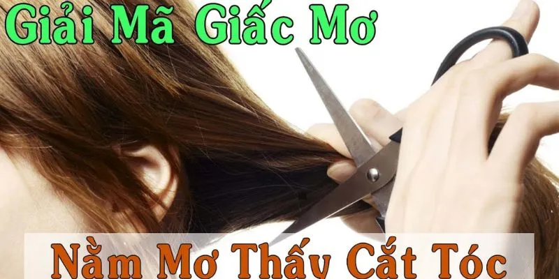 Nằm mơ thấy bị cắt tóc nên đánh con gì?