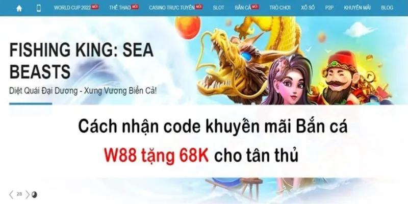 Hướng dẫn cách nhập code W88 đơn giản